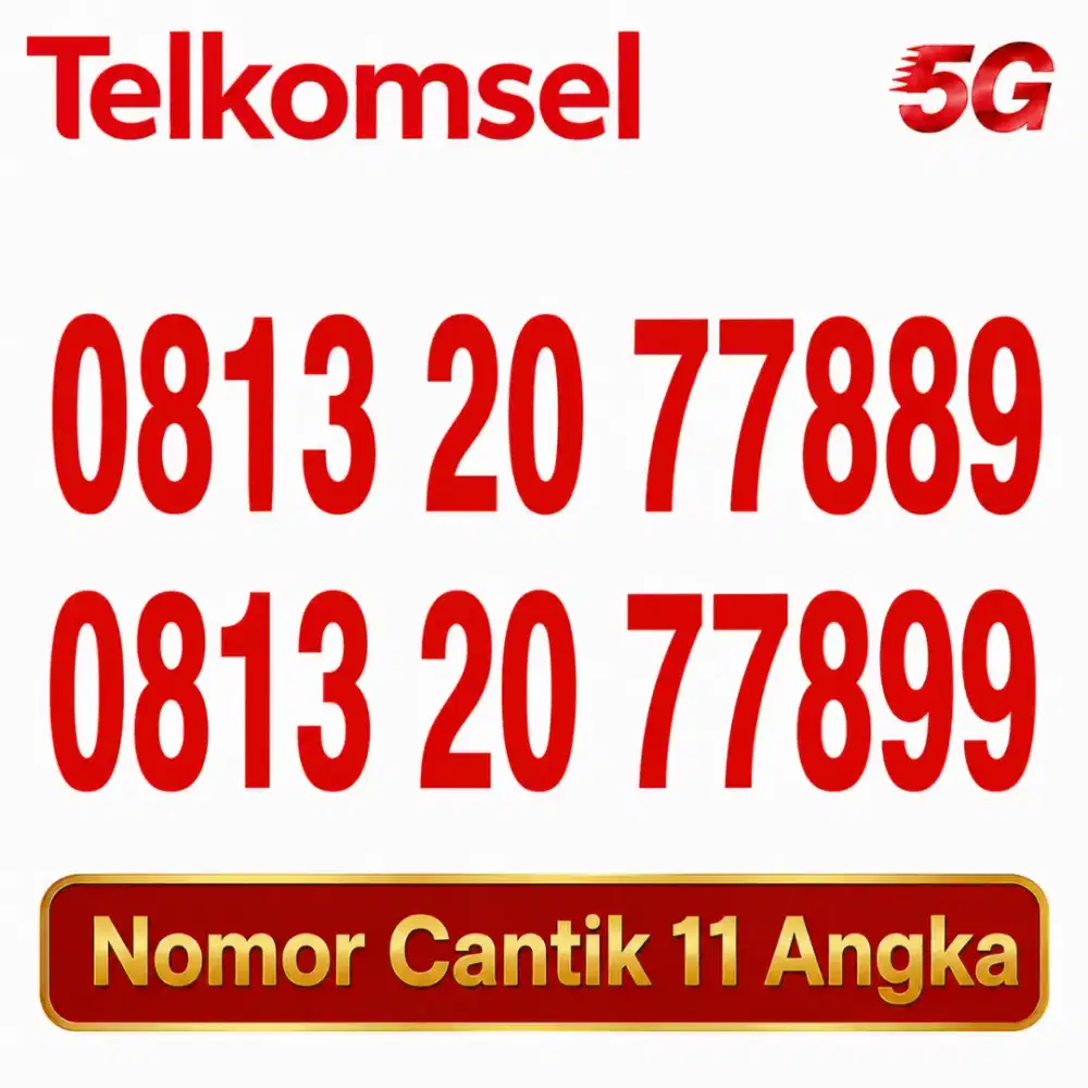 Nomor Cantik Simpati 11 Digit seri 789