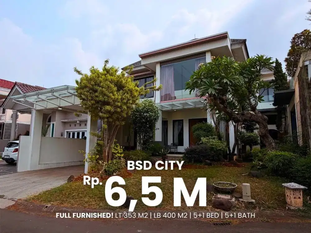 DIJUAL Rumah Mewah Taman Giri Loka BSD City
