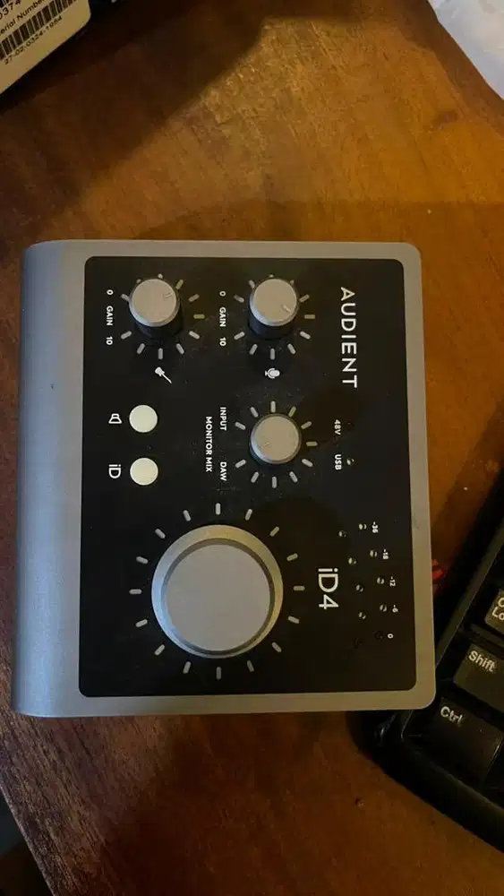 Audio interface audient id4 mkii