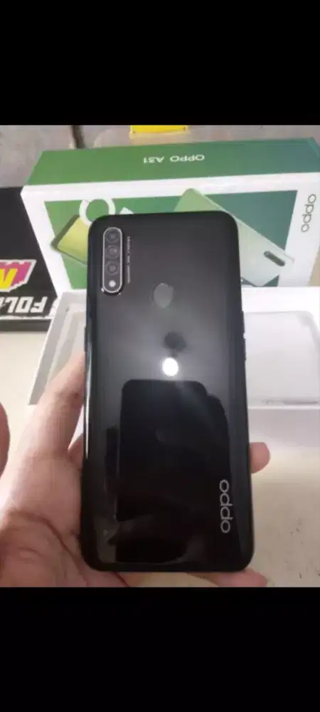 Oppo a31 4/64 warna hitam
