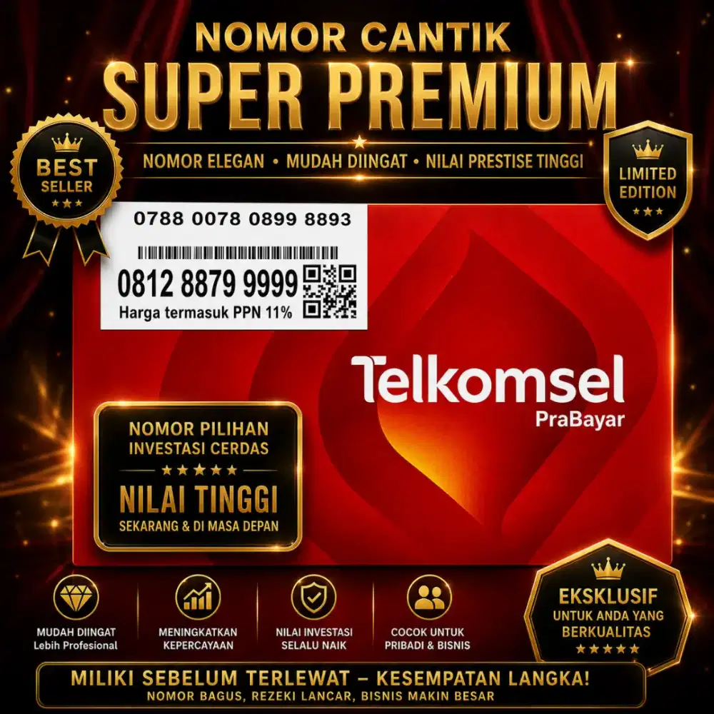 NOMOR CANTIK SIMPATI 99999 TELKOMSEL 5G