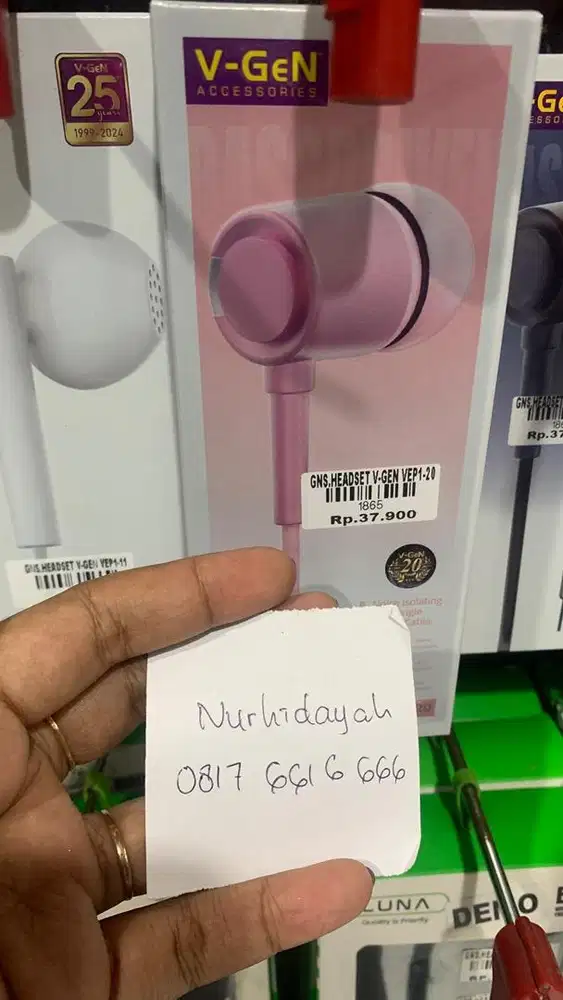 *Earphone V-GEN VEP1-20* ATLANTIS DAHSYAT