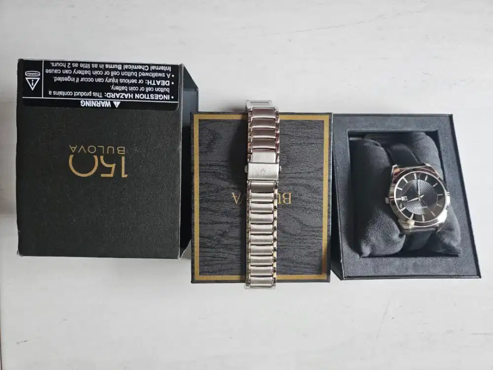 Jam Tangan  Bulova Leather