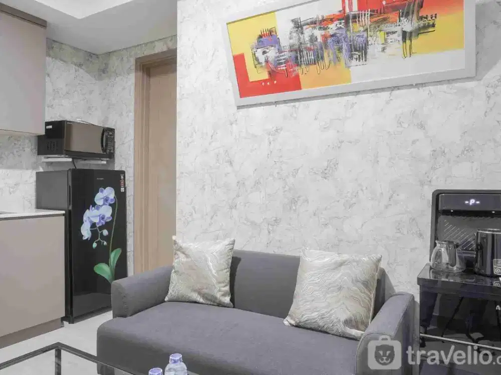Disewakan Apartemen Gold coast 1br uk 34m Full Furnished