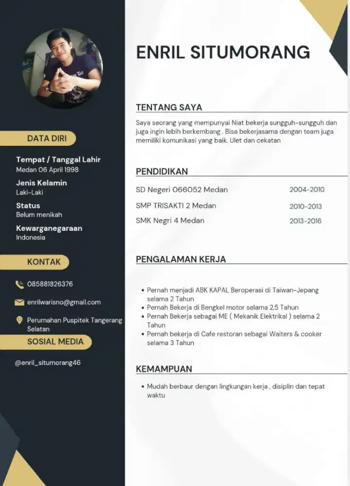 Mencari lowongan pekerjaan