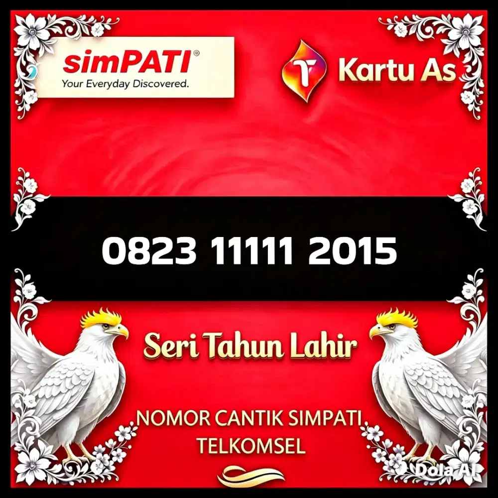 Nomor cantik Telkomsel kartu as super