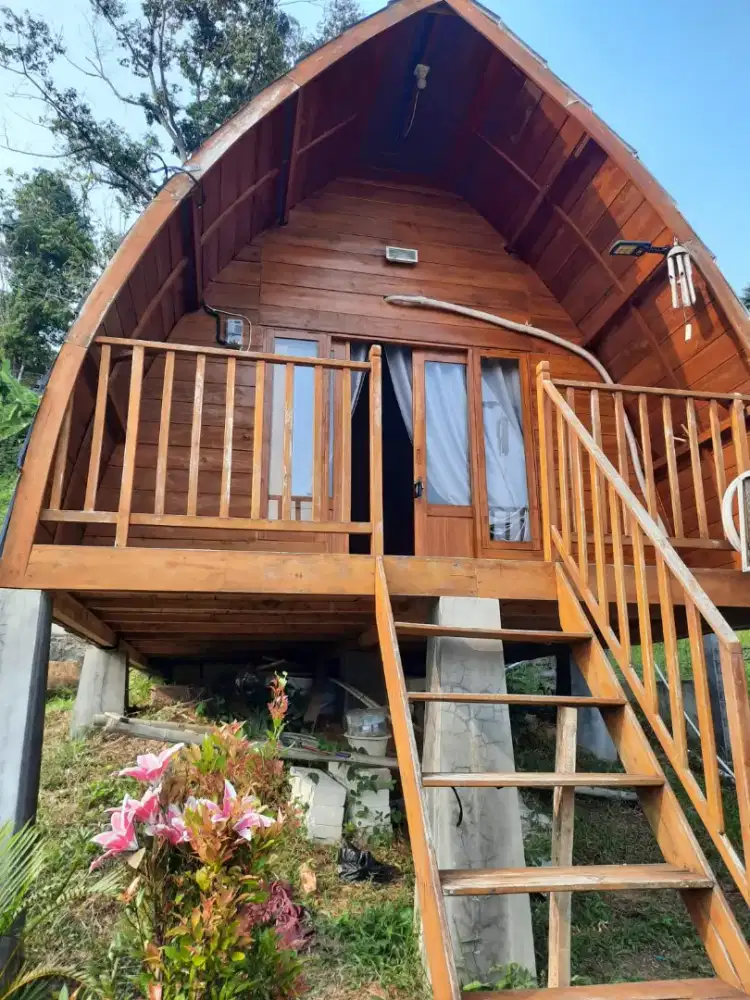 dijual villa lumbung, kavling golden view