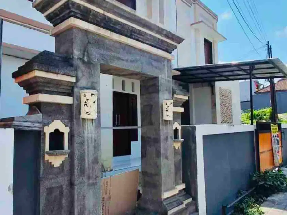 Sale Rumah Baru 4Kamar Kebo Iwa Utara Dkt Sekolah Tunas Daud,Dalung