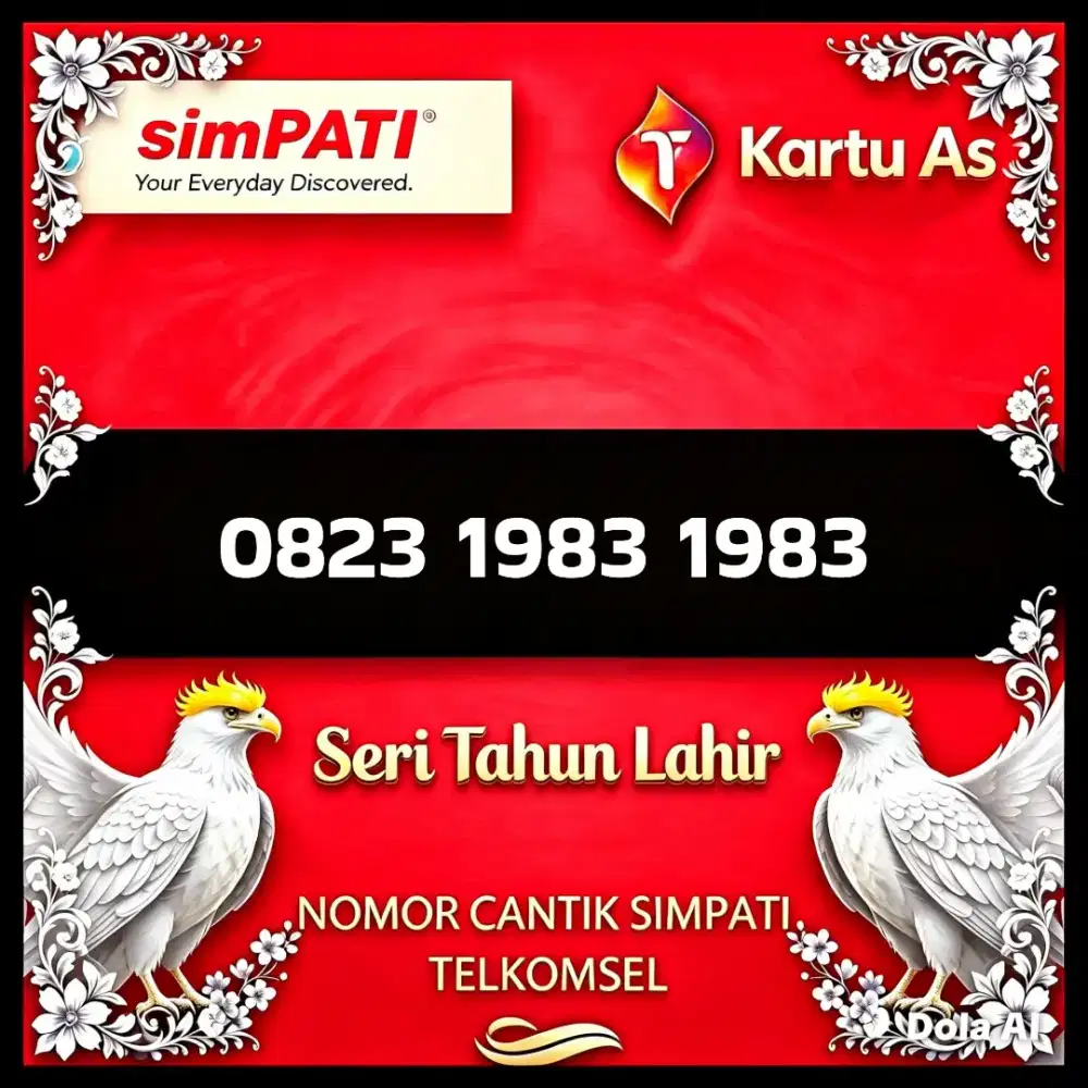 Nomor cantik Telkomsel kartu as super