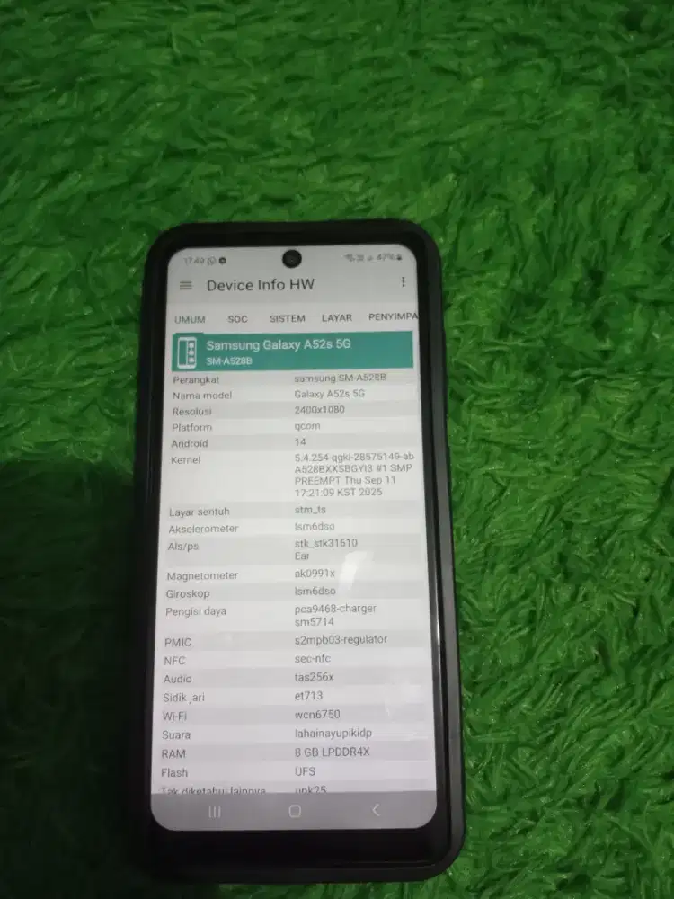 Samsung A52s 5G 8/128