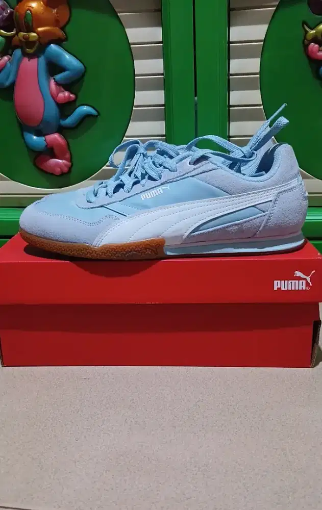 Sepatu Puma Original Wanita Sky Blue – Stylish & Casual