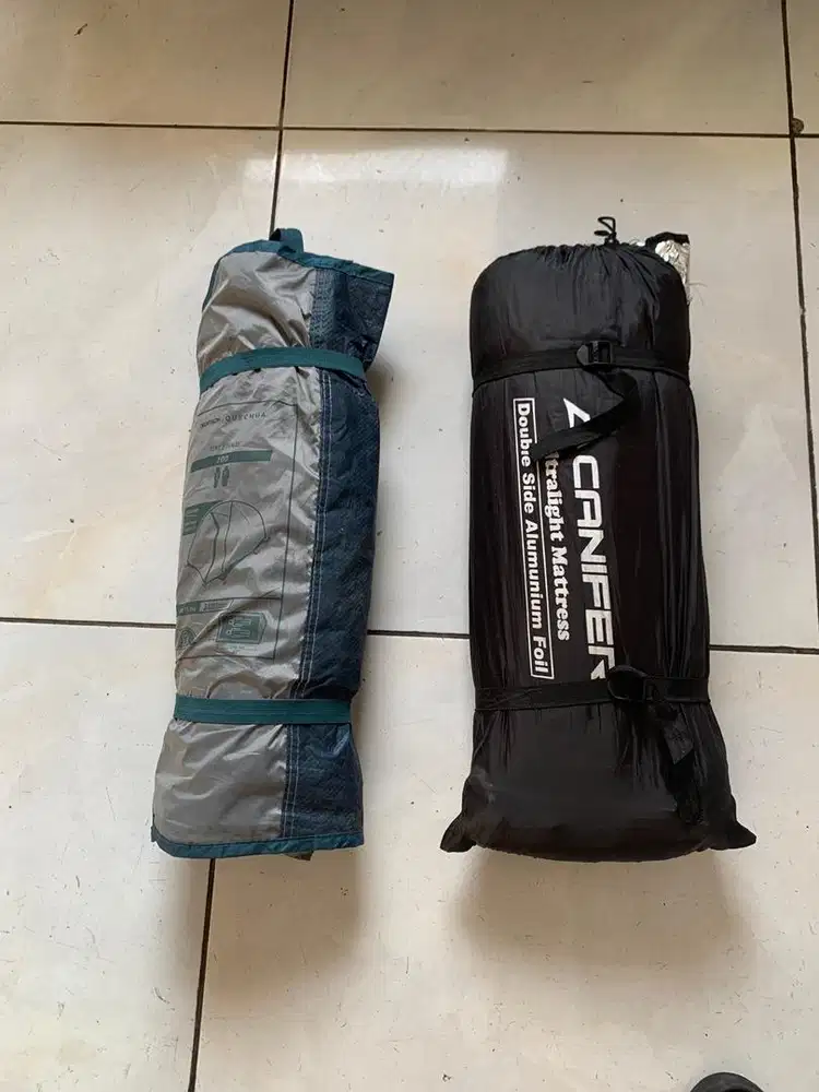 For sale tenda decathlon dan perlengkapan camping