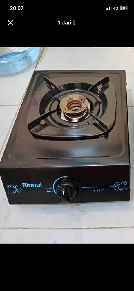 Kompor rinai 1 tungku