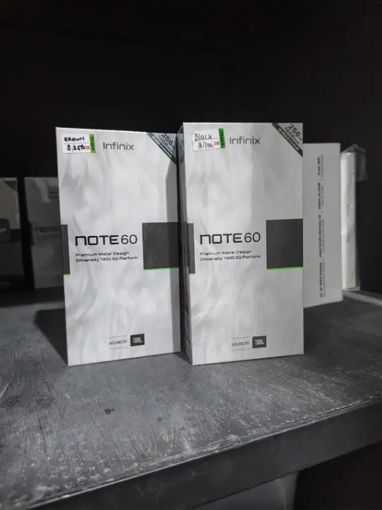 READY INFINIX NOTE 60 5G RAM 8/256GB