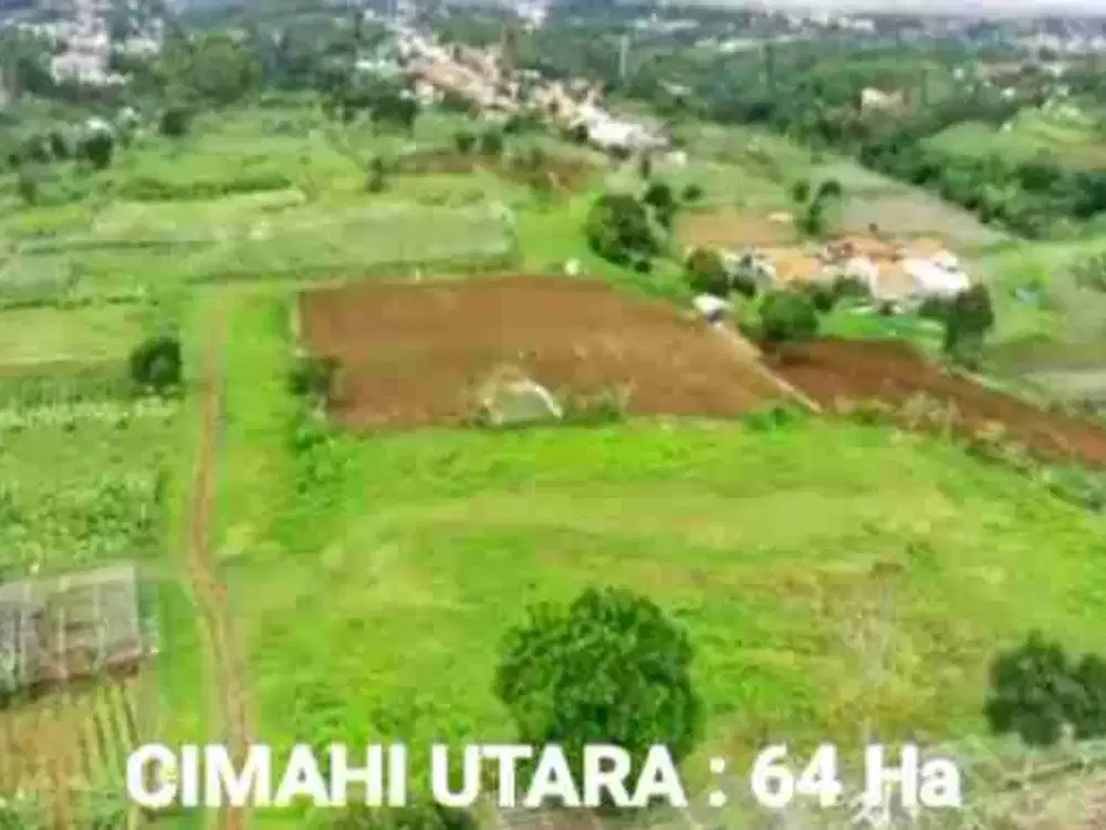 Tanah 64 hektar Di Cimahi Utara