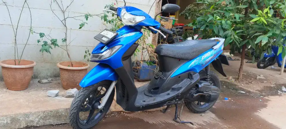 Mio smile biru 2012 , surat lengkap , tinggal pake , no kendala , NEGO