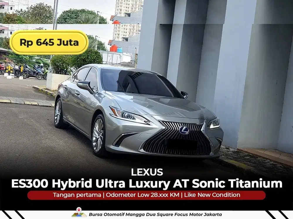 [ LOW KM 28RB ] Lexus ES300 ES 300 Hybrid Ultra Luxury 2020/2021