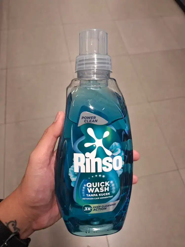 RINSO Quick Wash Baru 650 gram
