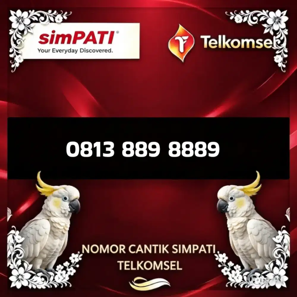 Nomor cantik simpati Telkomsel super