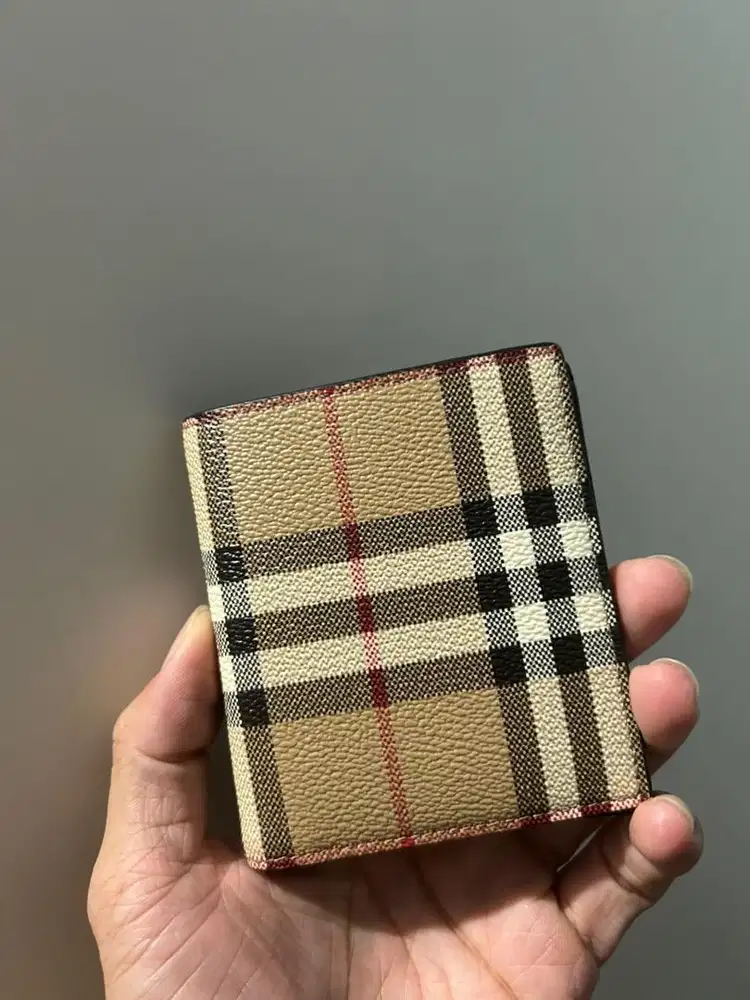 BURBERRY ASLI ORI 100% CARD WALLET