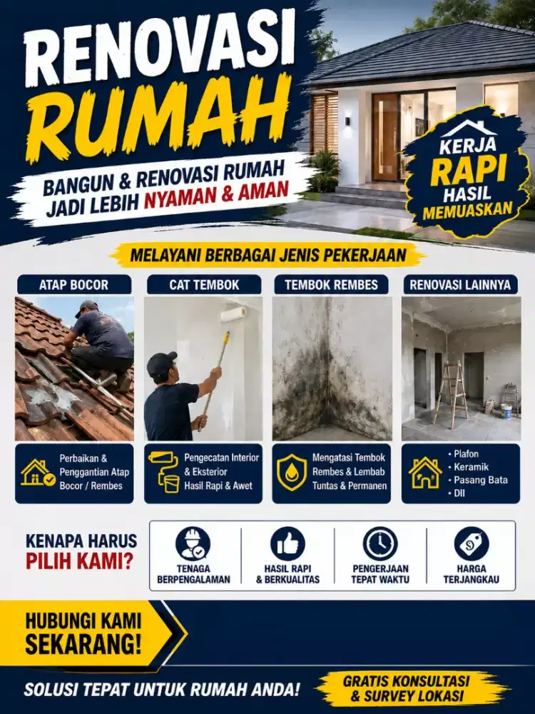 Jasa perbaikan atap
