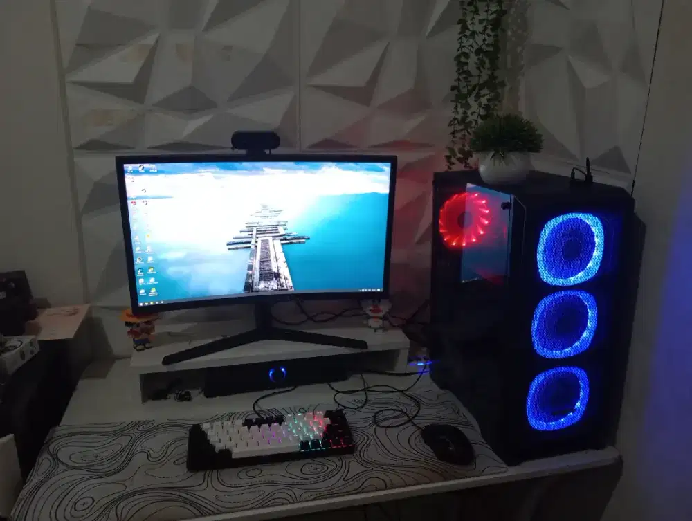 PC GAMING FULL SET SIAP PAKAI