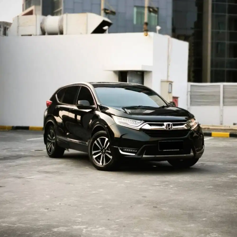 (TDP 5JT) LOW KM 81 RB ! HONDA CRV TURBO PRESTIGE CVT 2019 HITAM ! REC