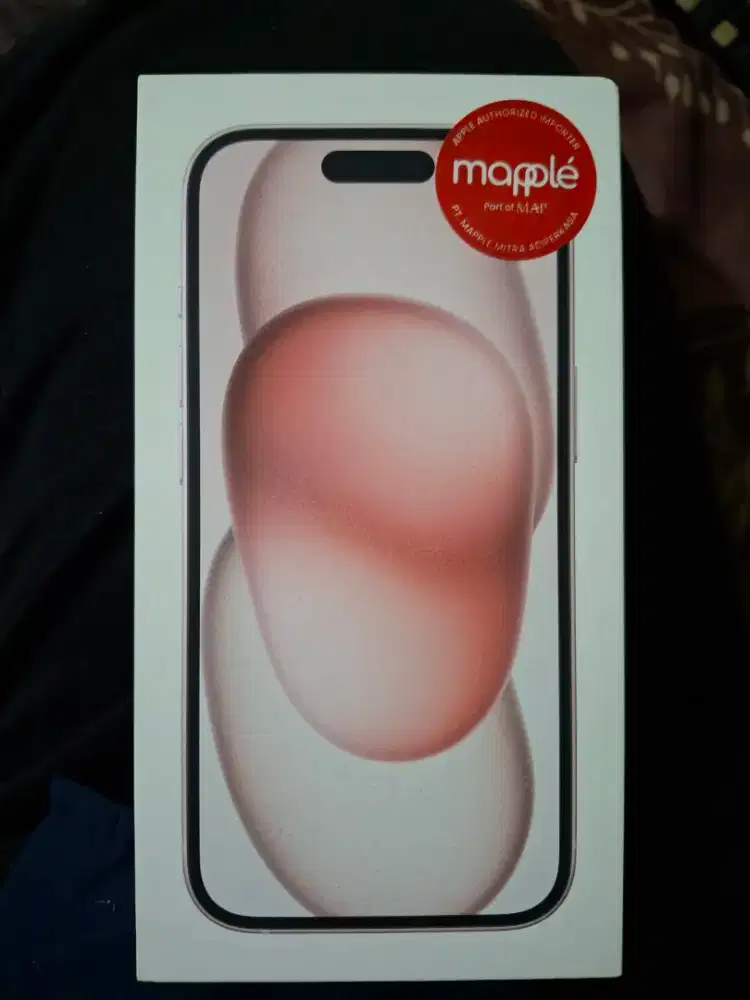 Iphone 15 128gb pink baru dan segel garansi resmi Indonesia