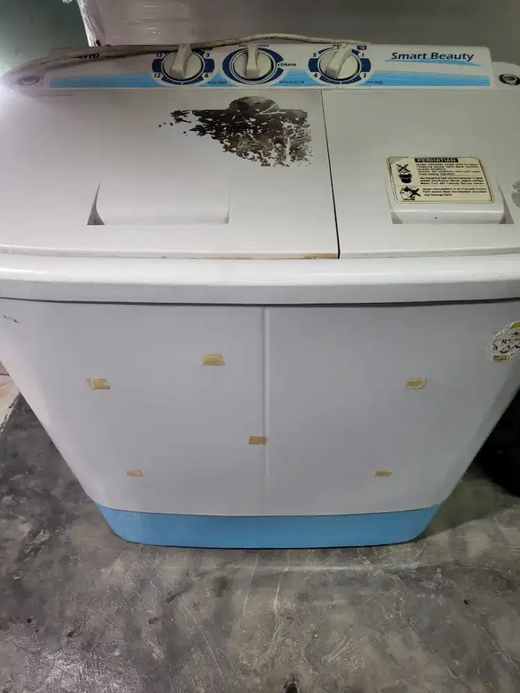 Mesin cuci 2 tabung sanyo