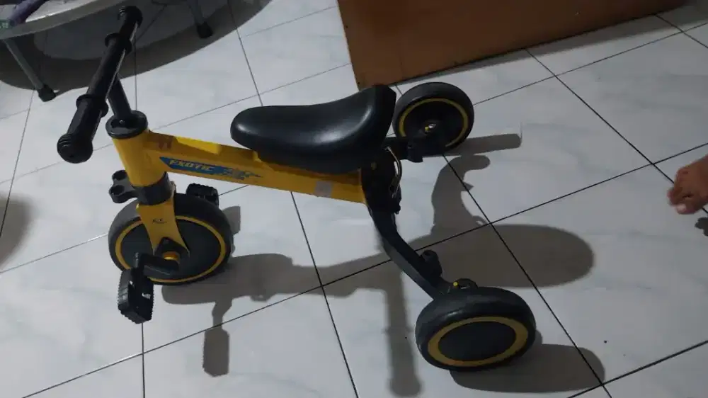 Sepeda anak balita push bike balance bike exotic