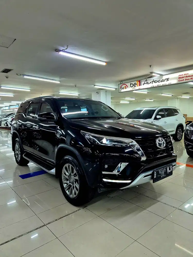 (TDP 70JT) LOW KM 53 RB ! TOYOTA FORTUNER 2.4 VRZ AT 2021 HITAM ! REC