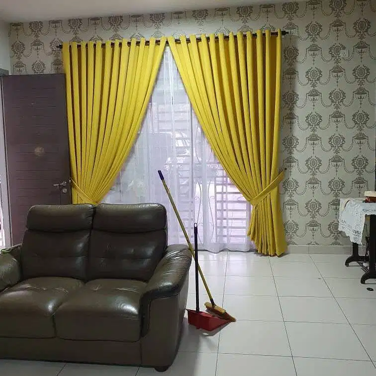 Menerima Pemasangan Gorden Wallpaper Dinding 3D Gordyn Hordeng Korden