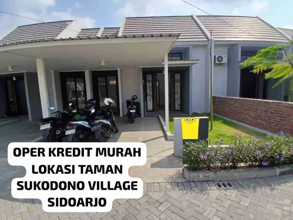 DIJUAL MURAH RUMAH OPER DP 50JT GEDANGAN SIDOARJO