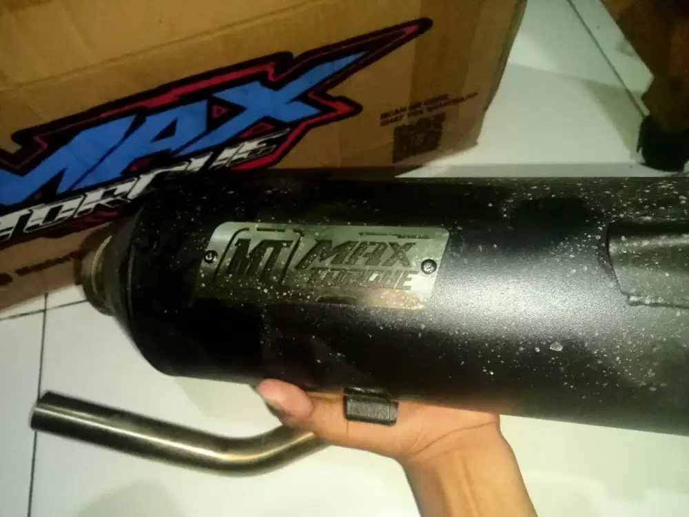 Knalpot max torque sarfull TB Vario untuk motor Mio sporty