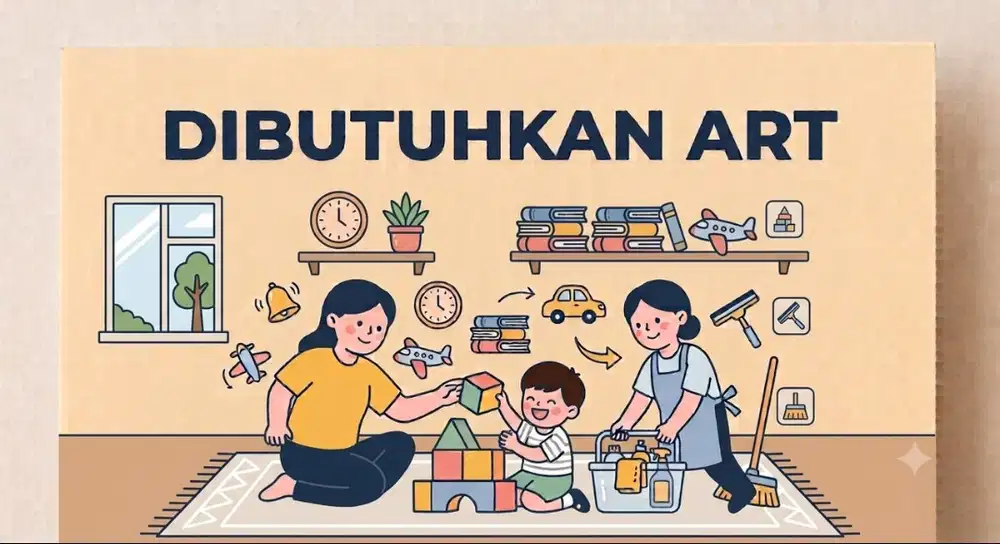 Dicari Nanny / ART Jaga Anak