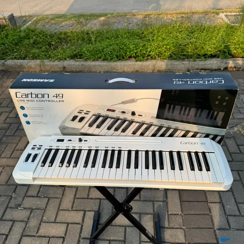 Midi Controller Samson Carbon 49 Fullset