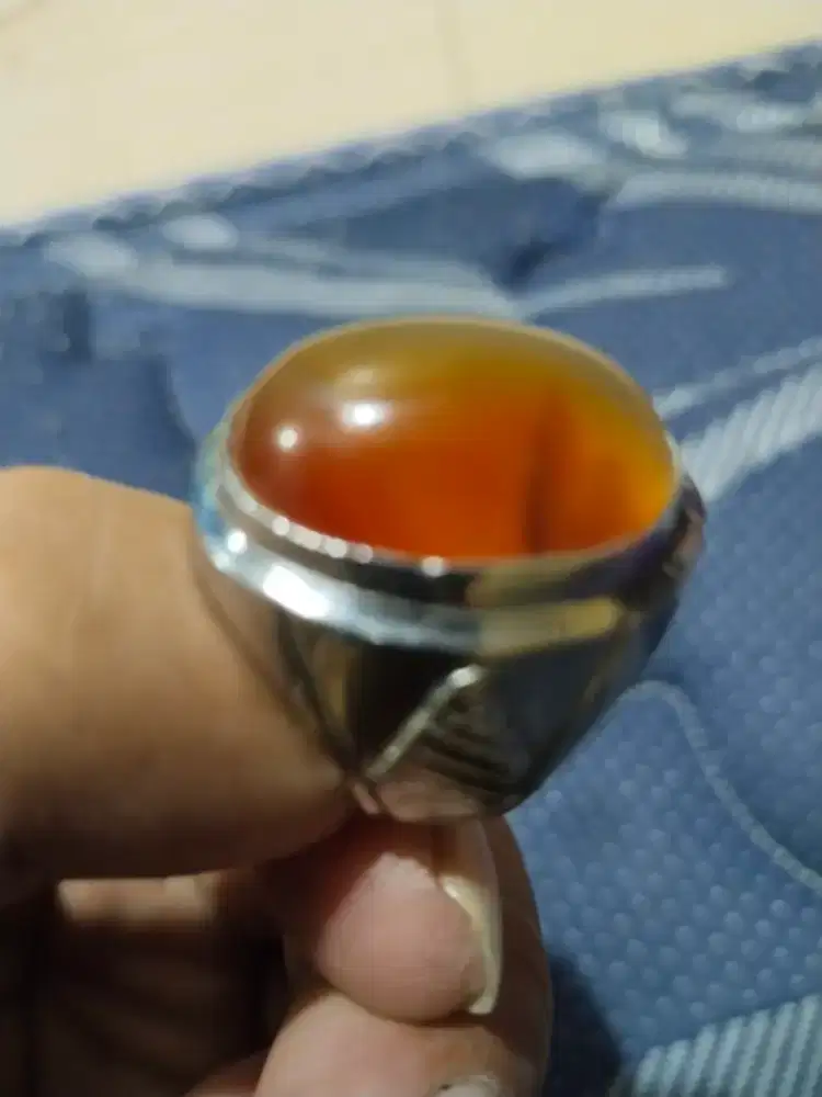Batu permata akik Yaman coklat