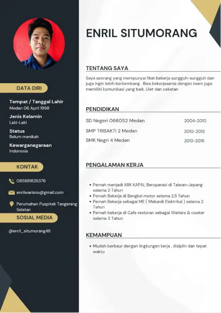 Mencari lowongan pekerjaan