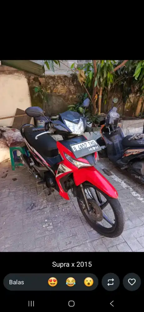 Supra x 125.  ,th2015 komplit good kondisi