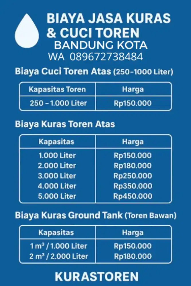 jasa cuci toren
