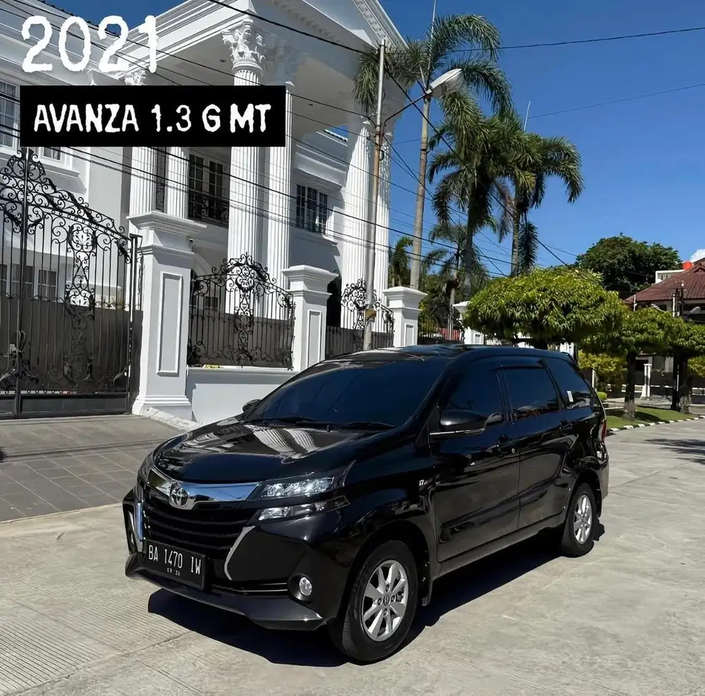 Toyota avanza 1.3 G manual 2021 murah