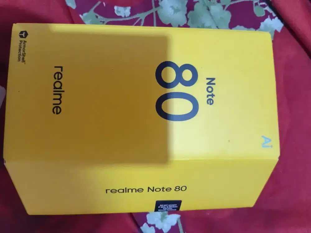 Saya jual hp realme note 80 baru dipakai 10 hr