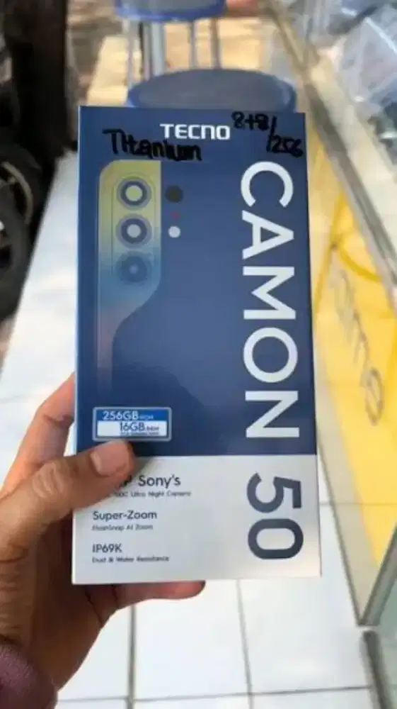 PROMO !! Tecno Camon 50 Ram 8/256