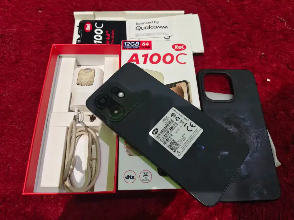 Itel A100C RAM 4+8/64GB — Garansi Resmi Aktif!