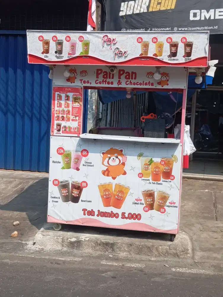 JUAL MURAH GEROBAK ES TEH DLL