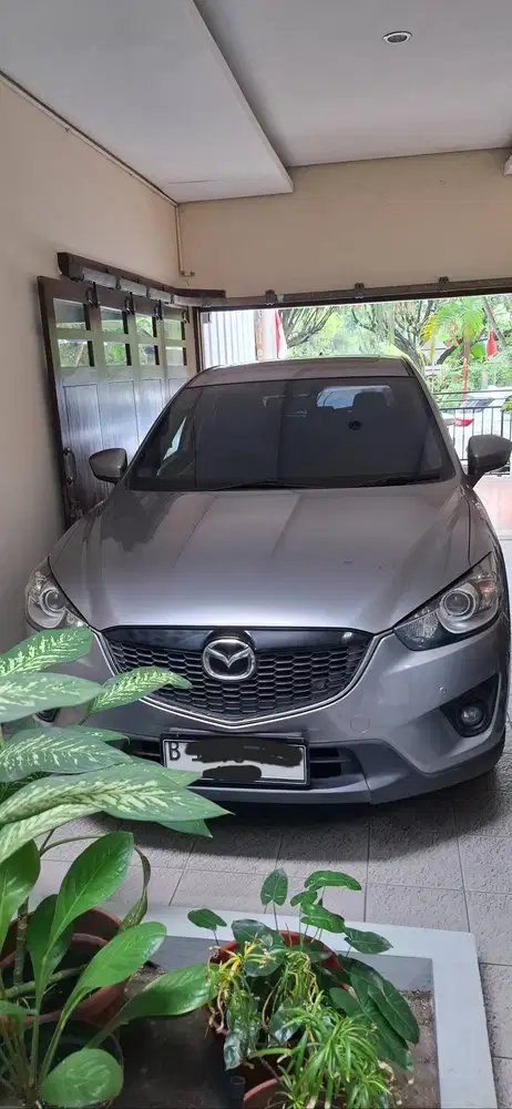Mazda CX5 2.5 GT 2013 Silver milik sendiri dari baru plat B ganjil.