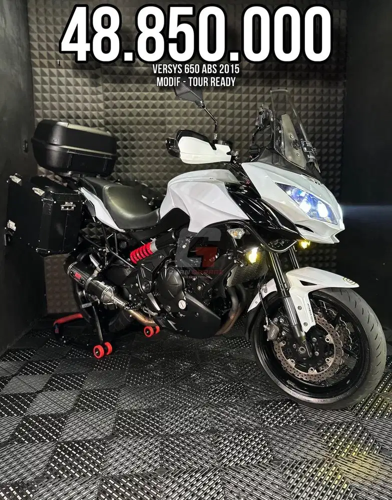 VERSYS 650 ABS 2015 TOUR READY LOW KM RAWATAN SUPERB UNIT BRO