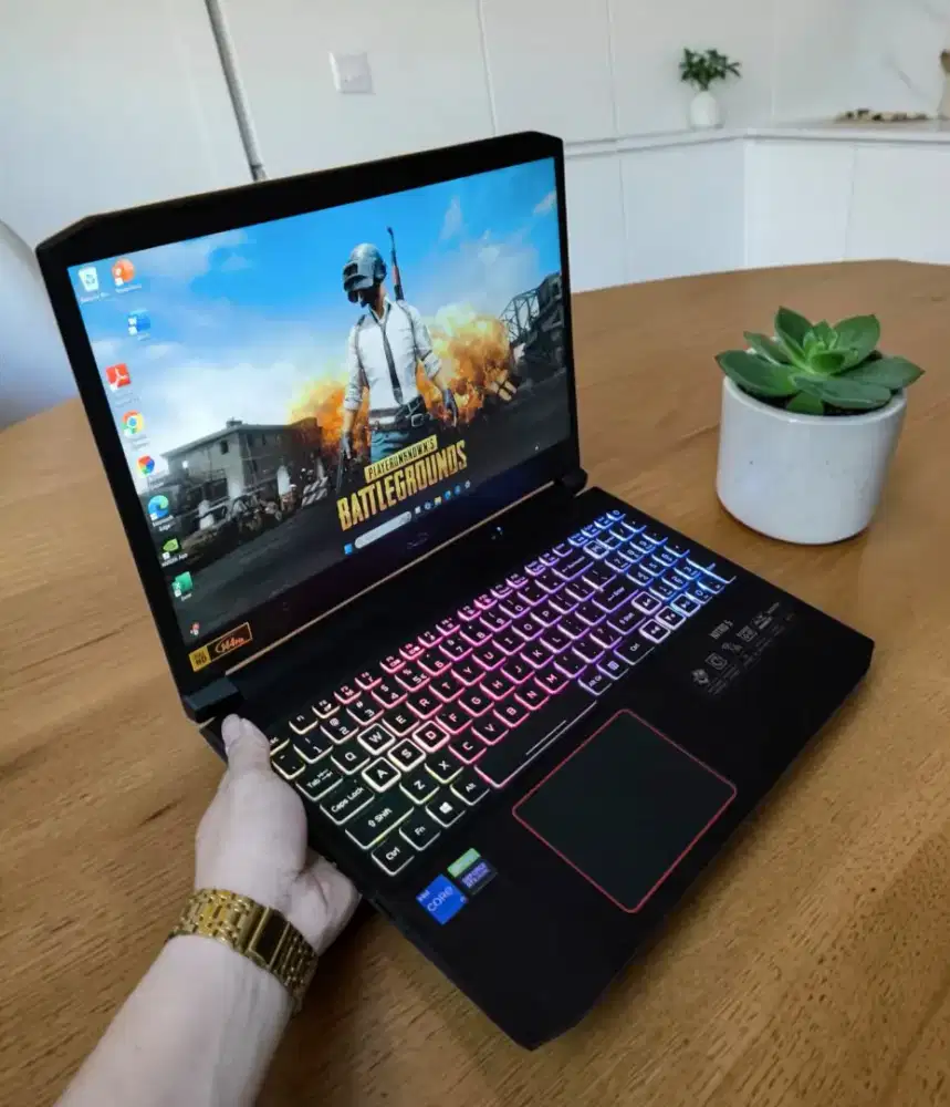 Laptop Gaming Acer Nitro Core i9 Ram 16/512gb Ssd Rtx 3060 Siap Pakai