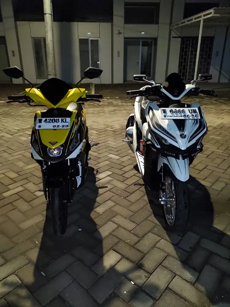 BU dijual 2 Motor full modif cek dulu juall net