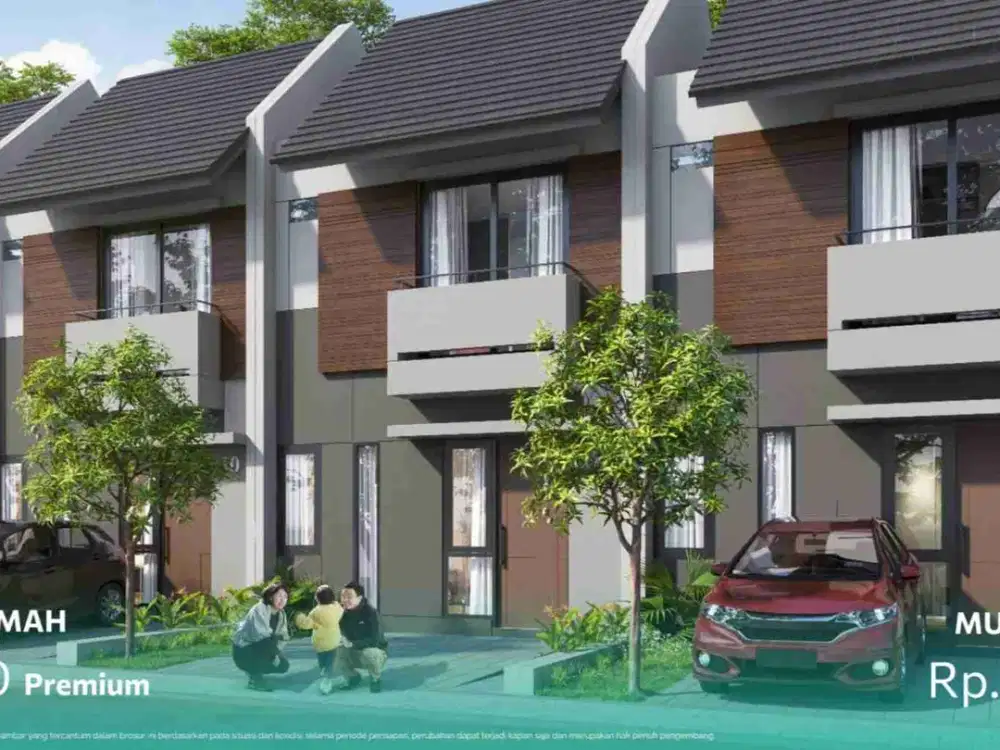 Dijual Rumah 2 Lantai 5 Menit Dari / Ke Tol Bitung, Tangerang